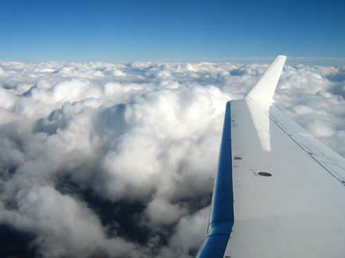 Nubes-avion-viaje-argentina-desde-Colombia