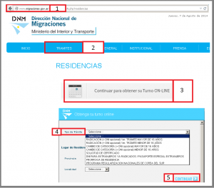 Cómo obtener su turno en Migraciones