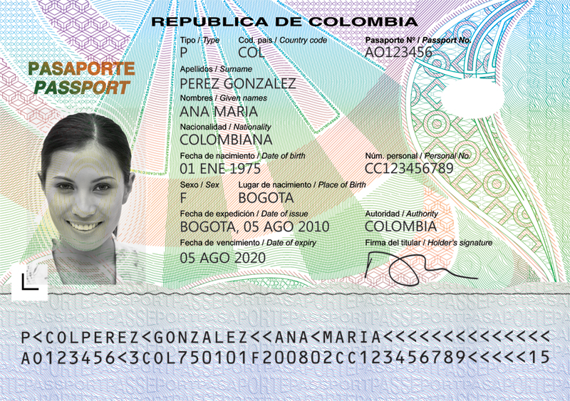 Tramitar el Pasaporte Colombiano