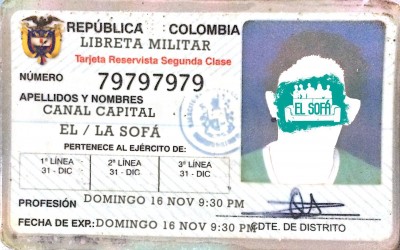 Libreta Militar Colombiana