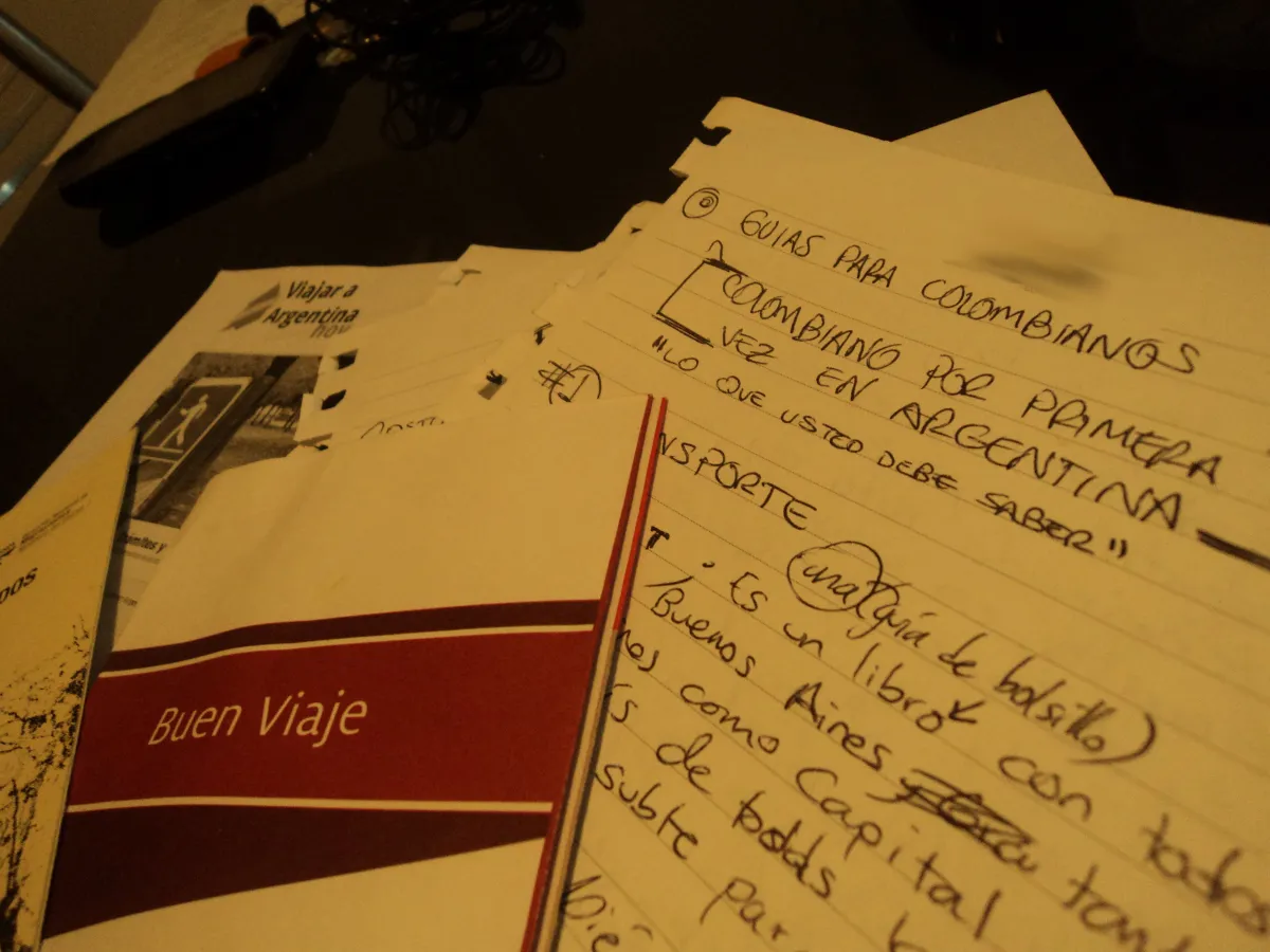 Unas cuántas hojas de papel fueron el comienzo de éste blog