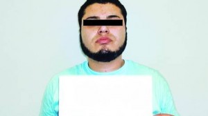 Uno de los supuestos "cerrachorros" Colombianos detenidos por la P.F.A