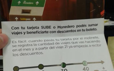 Ahorrar en el Subte con SUBE o Monedero