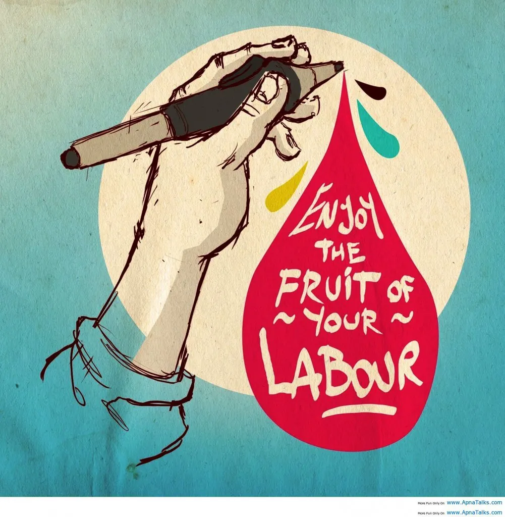 Disfruta del fruto de tu trabajo