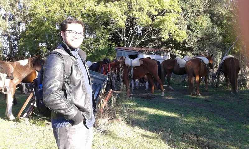 Cabalgata Tandil, Miguel Ortiz.
