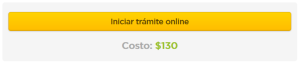 En este botón se comienza el proceso para solicitar el turno.