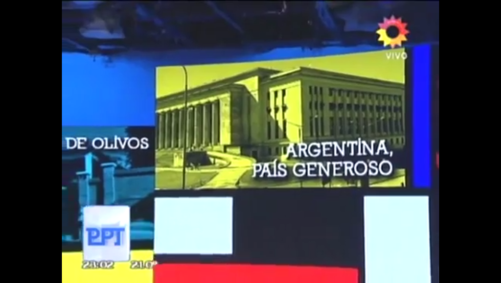 Argentina País Generoso, Informe de Lanata sobre extranjeros en Argentina