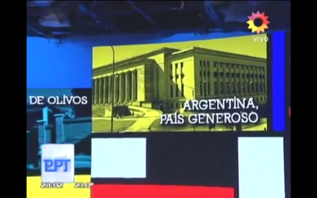 Argentina País Generoso, Informe de Lanata sobre extranjeros en Argentina